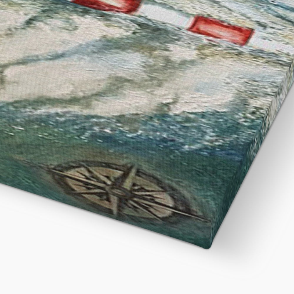 Live Like a Lighthouse Canvas