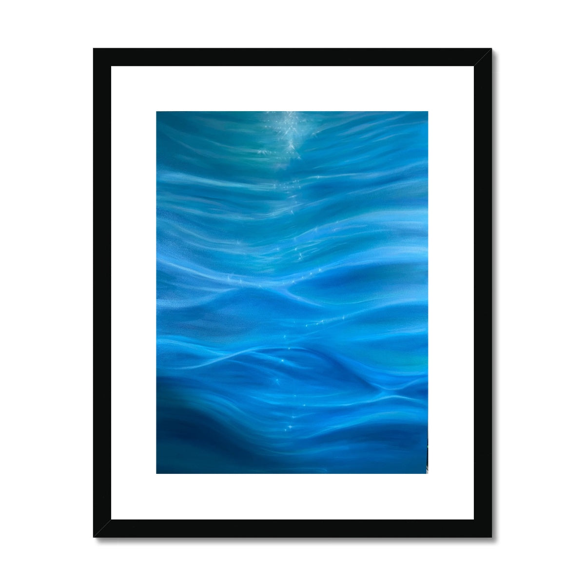 Ocean Bliss 8 Framed & Mounted Print