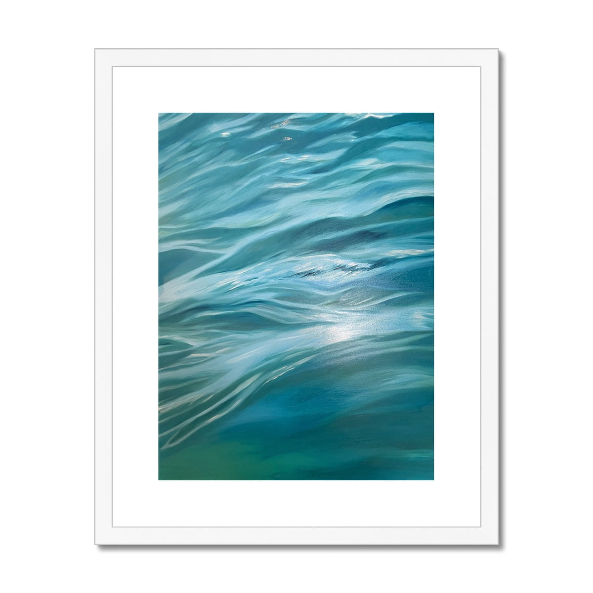 Ocean Bliss 1 Framed & Mounted Print