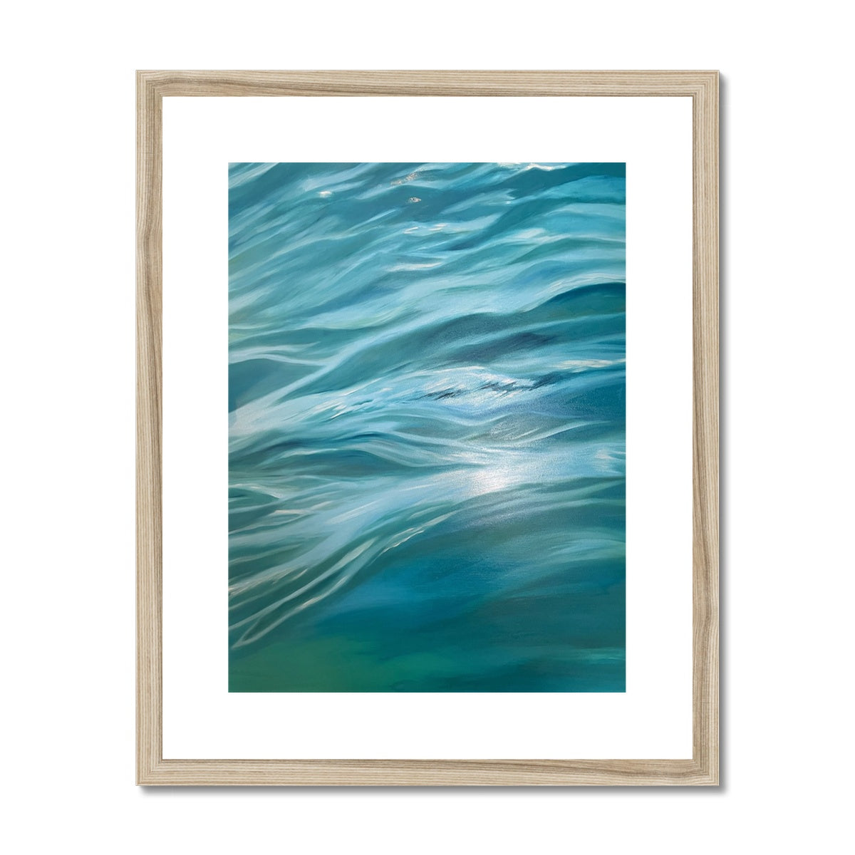 Ocean Bliss 1 Framed & Mounted Print