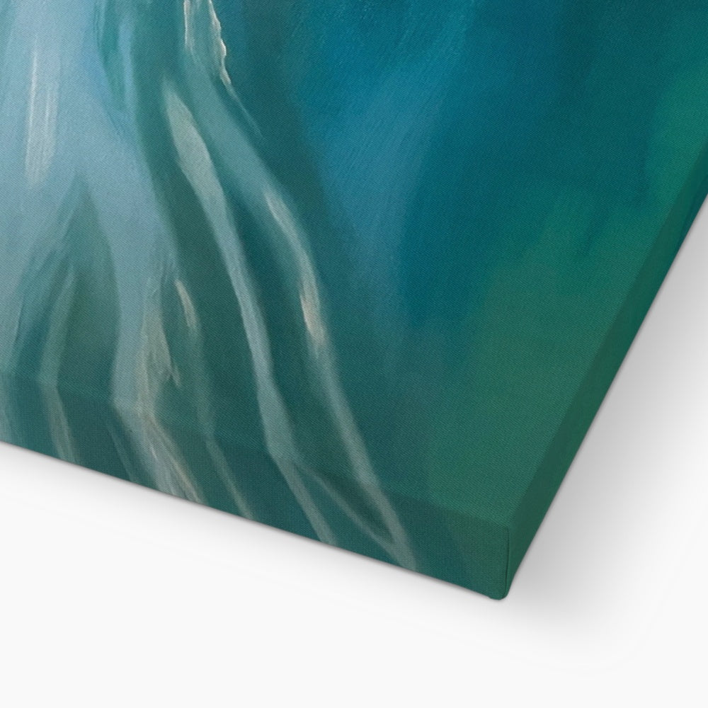 Ocean Bliss 1 Stretched Canvas Print