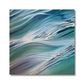 Ocean Bliss 1 with Lavender Stretched Canvas Print