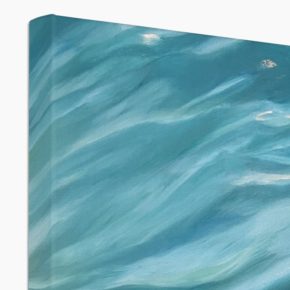 Ocean Bliss 1 Stretched Canvas Print