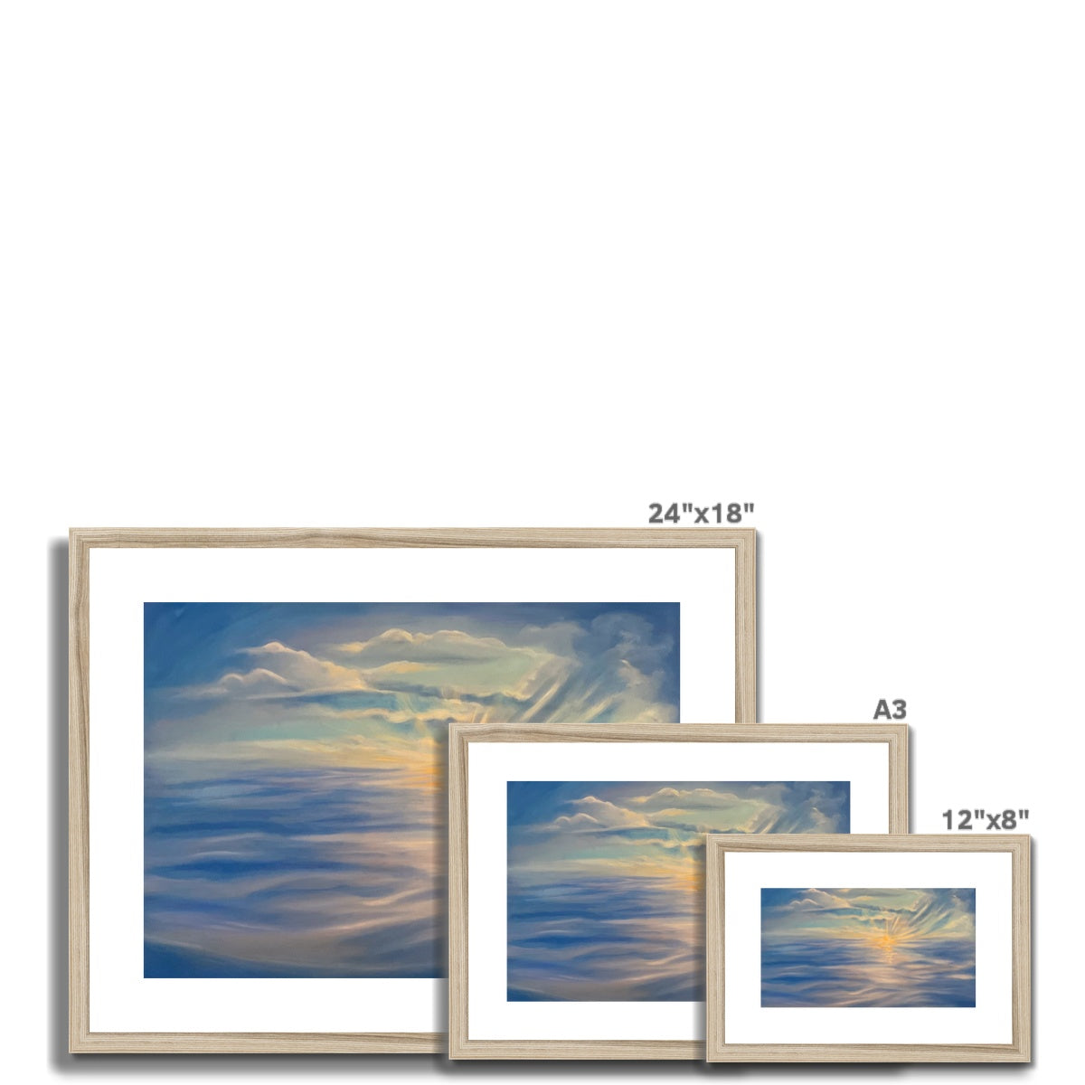 Ocean Bliss 5 Framed & Mounted Print