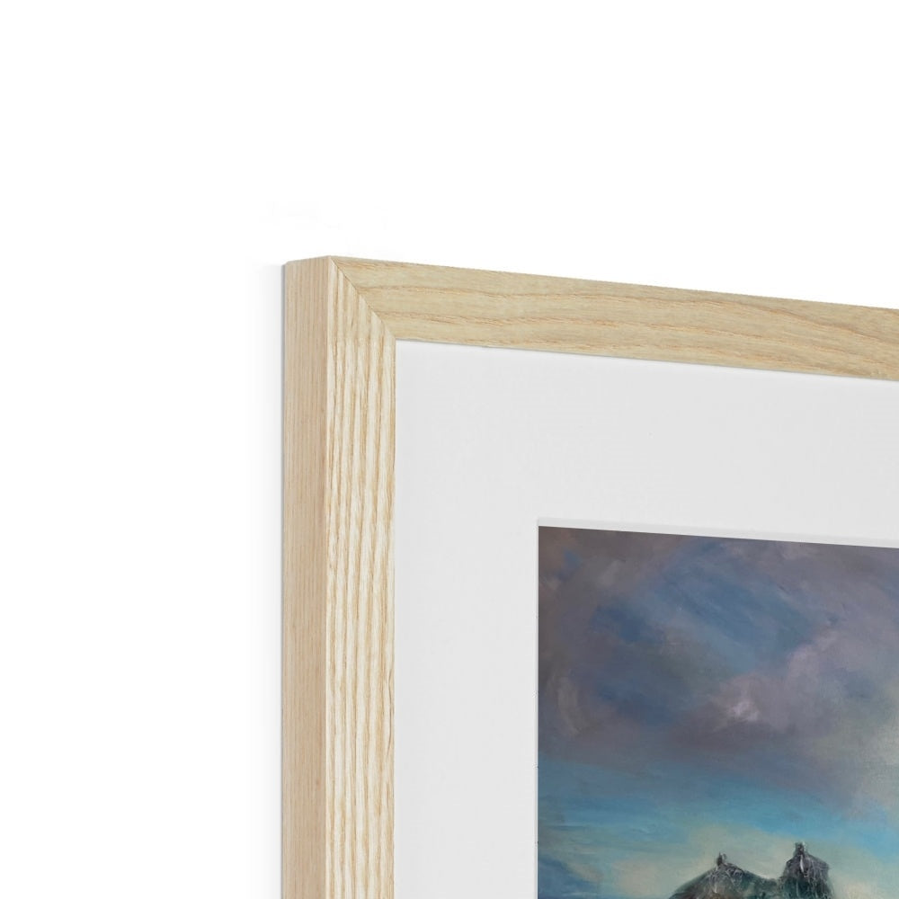 Reflections at Haystack Rock Framed & Mounted Print