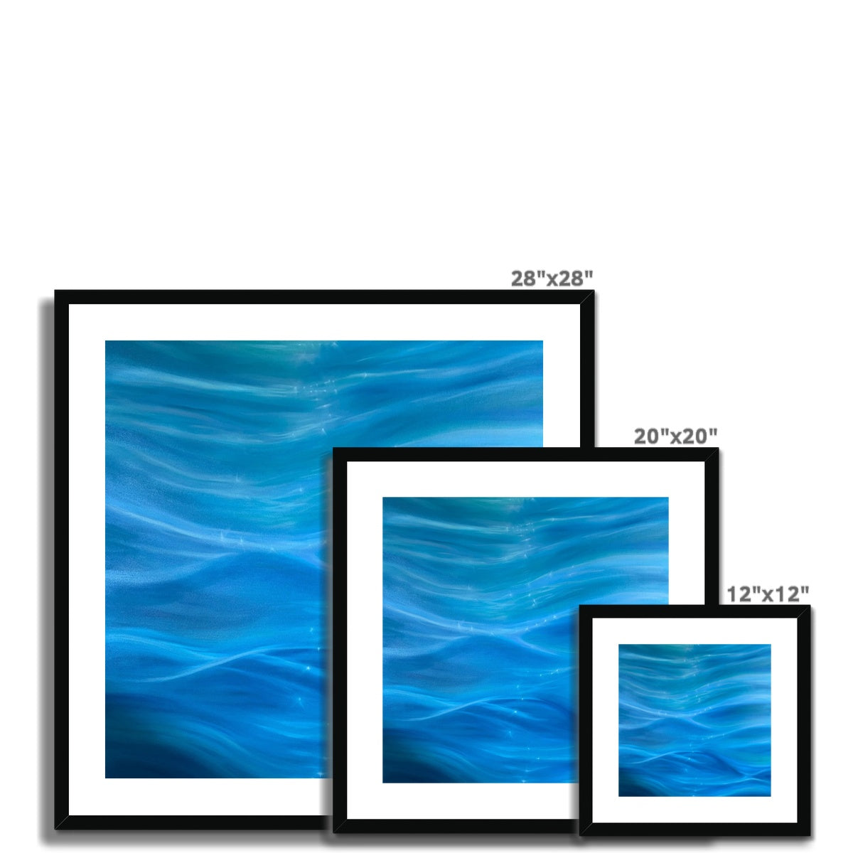 Ocean Bliss 8 Framed & Mounted Print