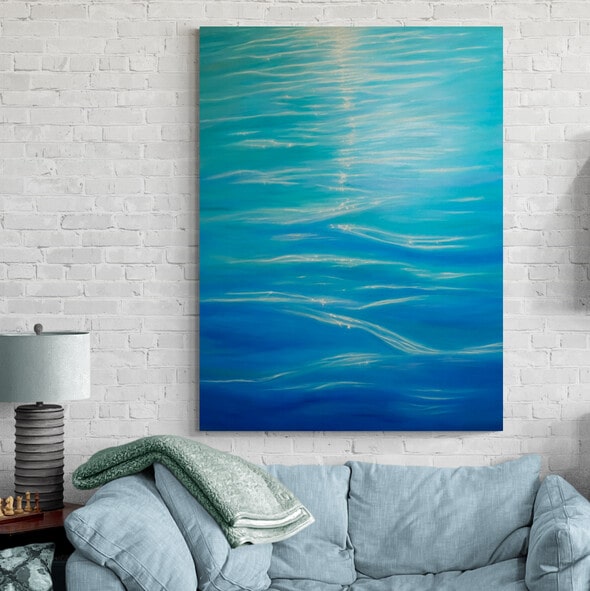 Ocean Bliss 7 Canvas Print