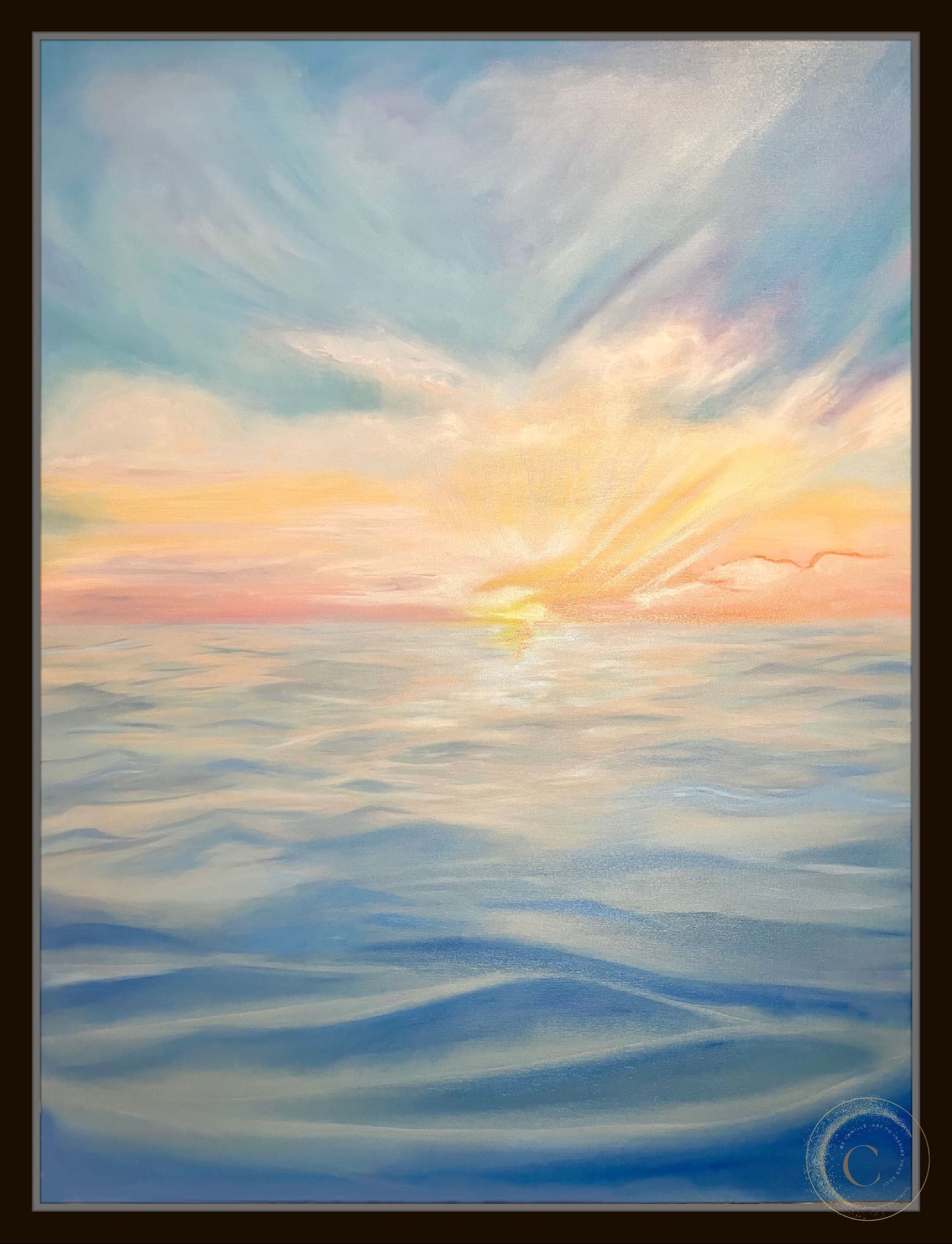 Ocean Bliss 3 Canvas Print