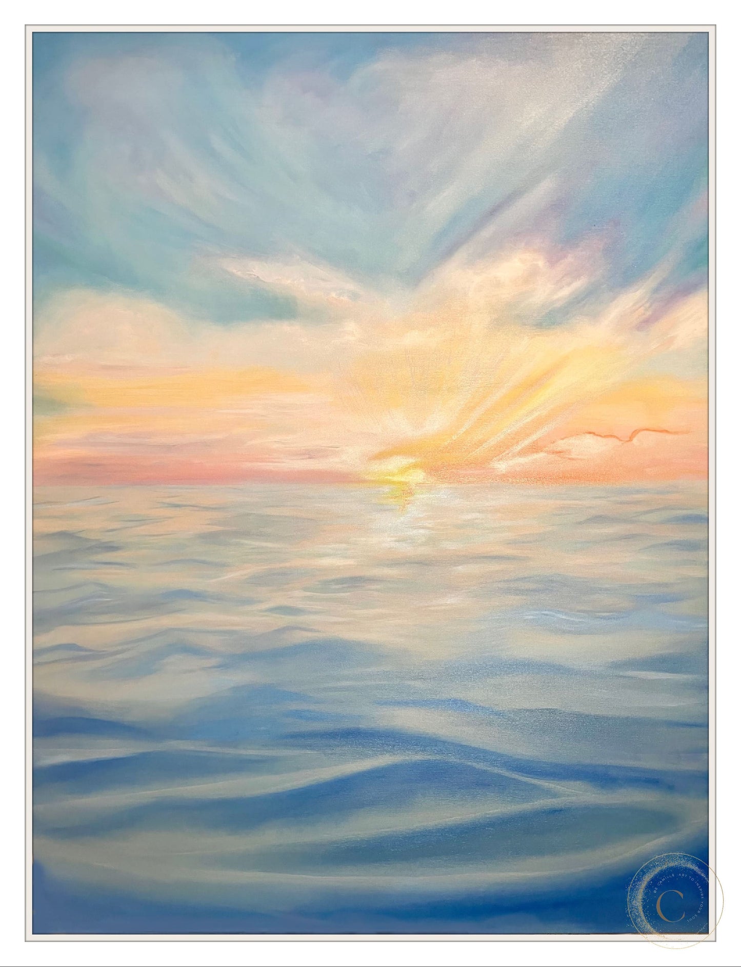 Ocean Bliss 3 Canvas Print