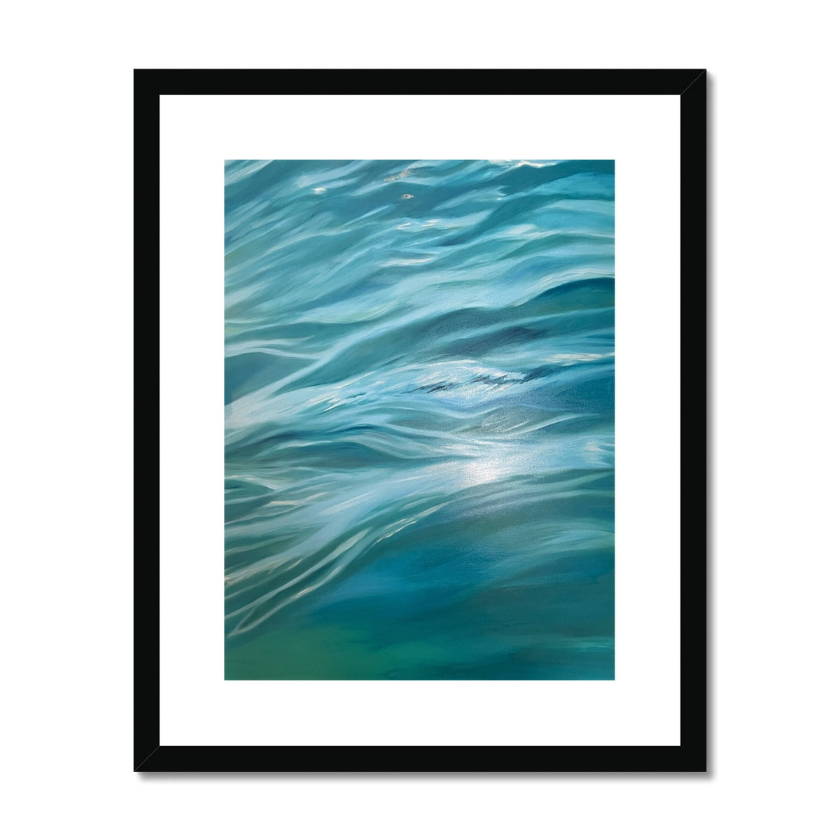 Ocean Bliss 1 Framed & Mounted Print