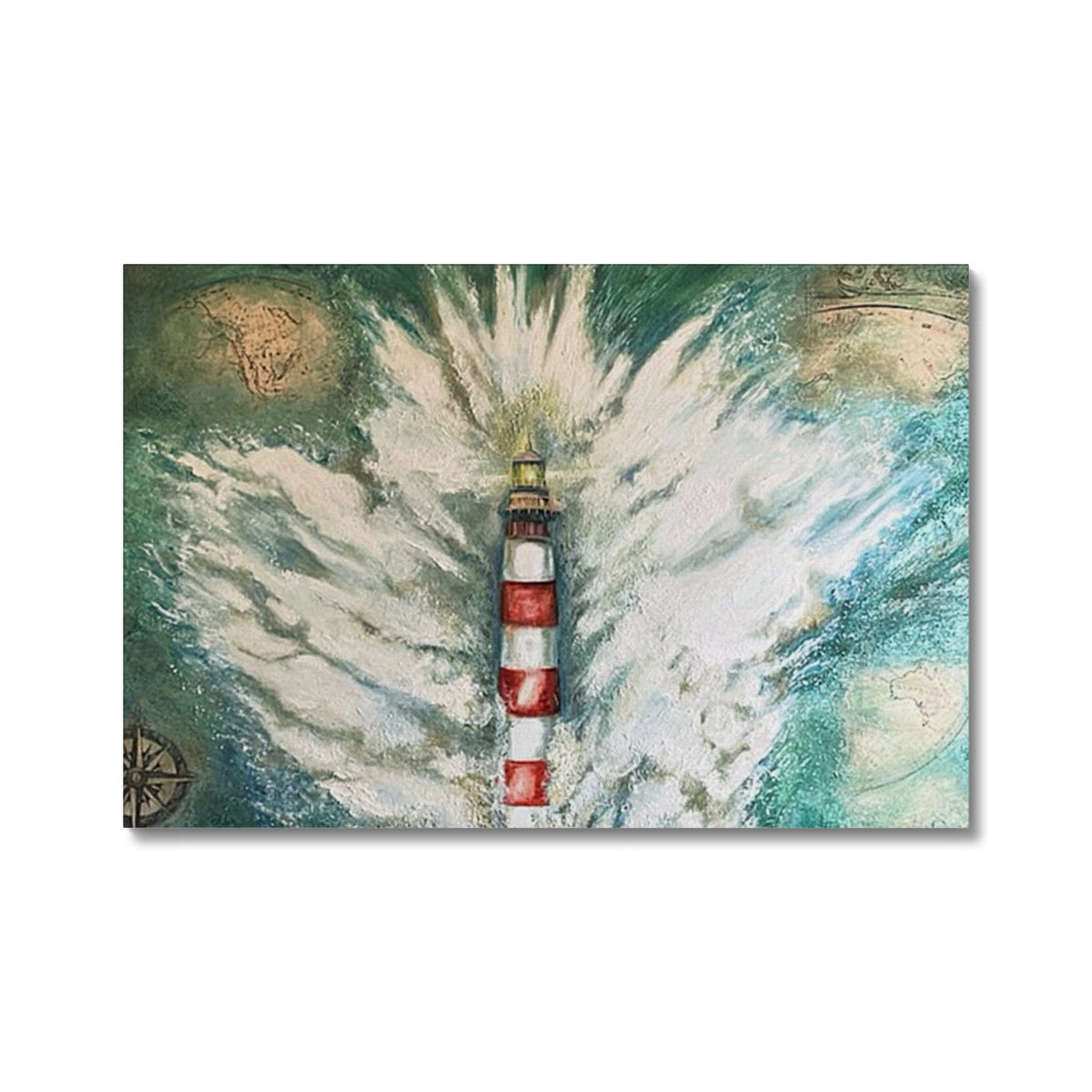 Live Like a Lighthouse Canvas