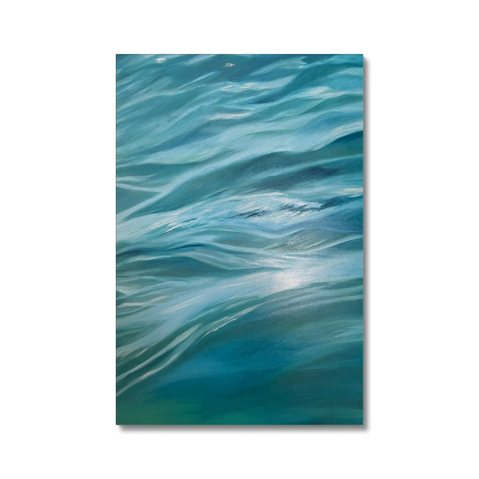 'Ocean Bliss 1' Stretched Canvas Print