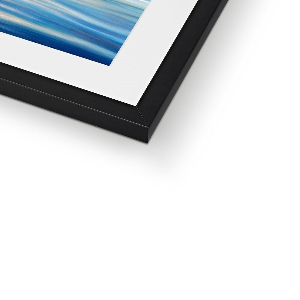 Reflections at Haystack Rock Framed & Mounted Print