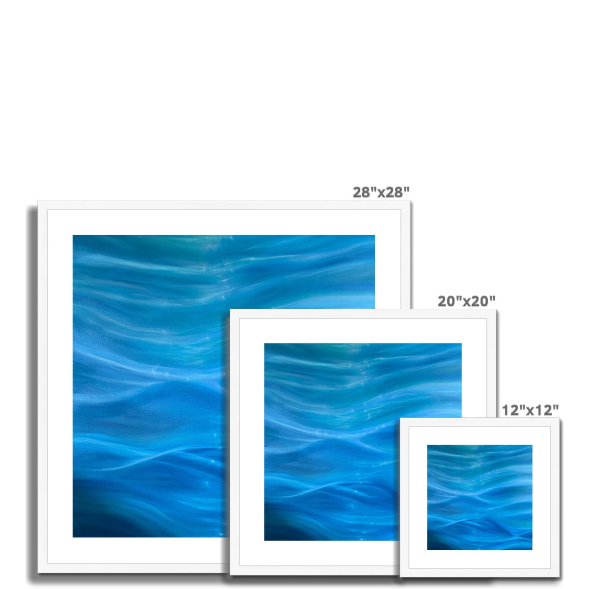 Ocean Bliss 8 Framed & Mounted Print