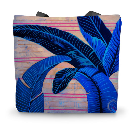 The BHH in Electric Blue Canvas Tote Bag
