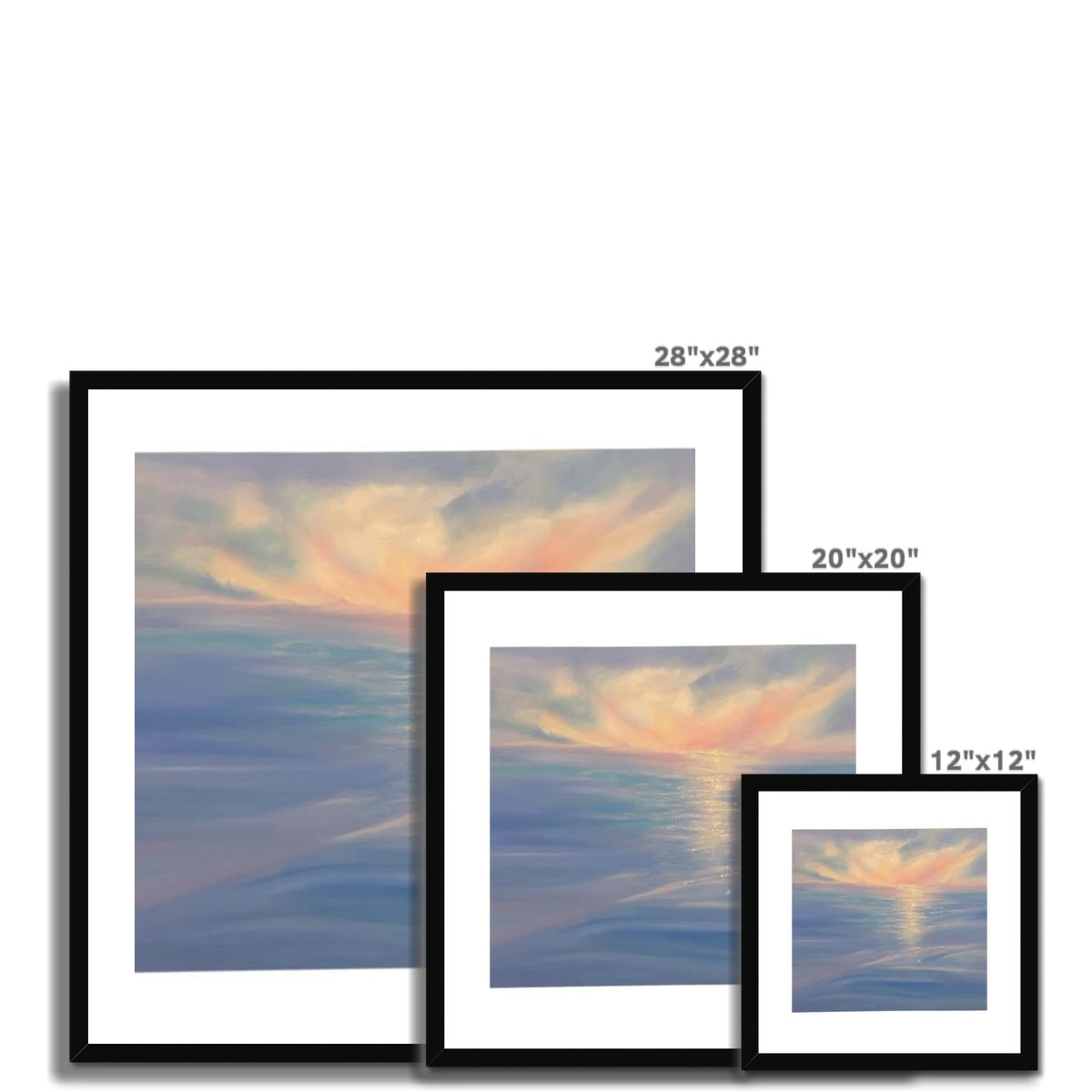 Ocean Bliss 4 Framed & Mounted Print