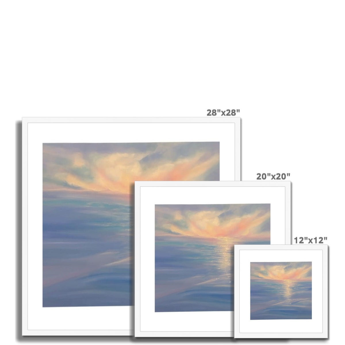 Ocean Bliss 4 Framed & Mounted Print
