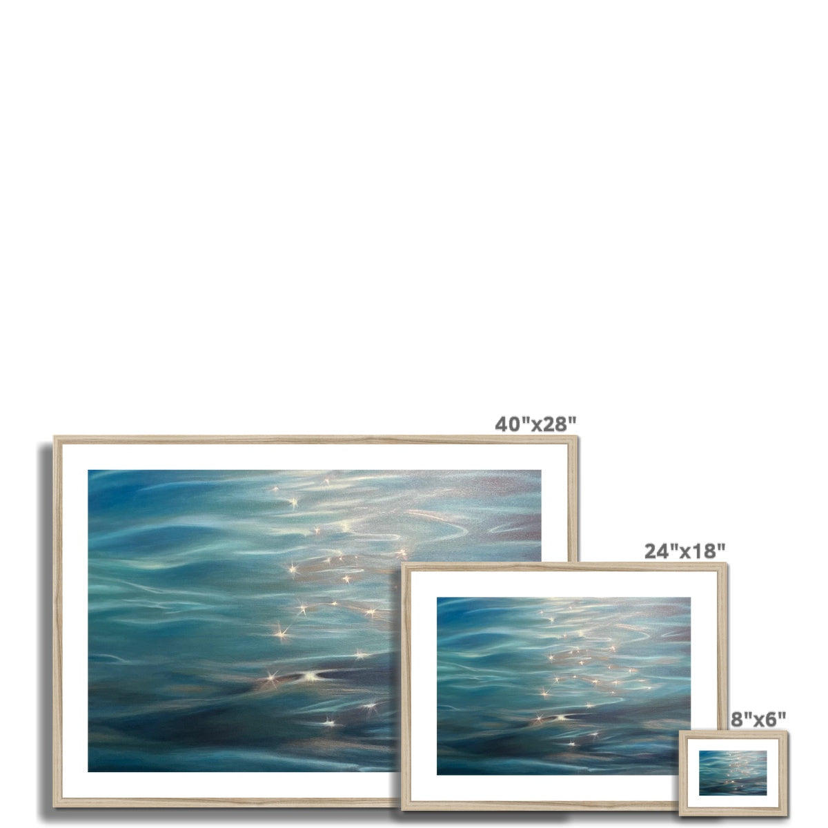 Ocean Bliss 6 Framed & Mounted Print