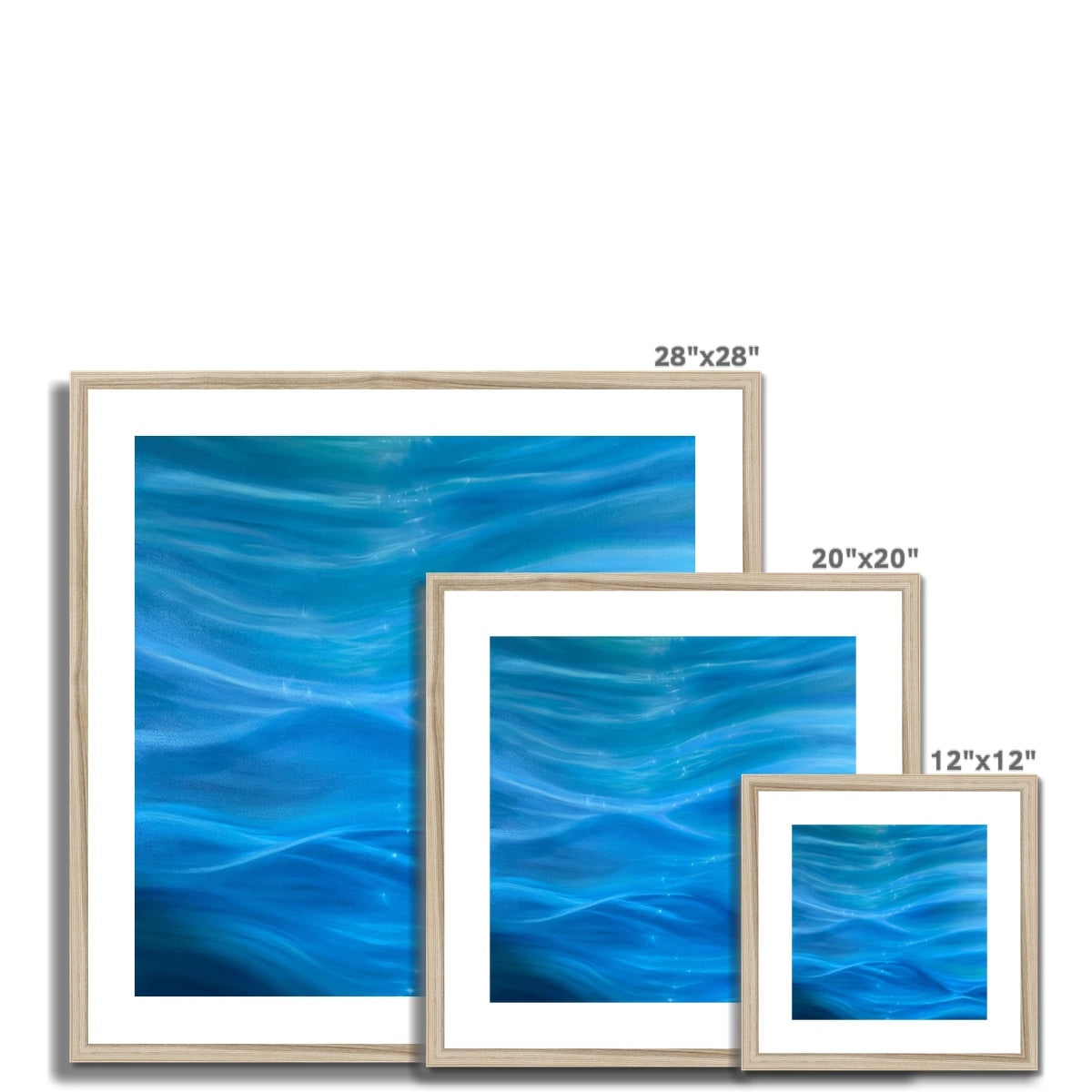 Ocean Bliss 8 Framed & Mounted Print