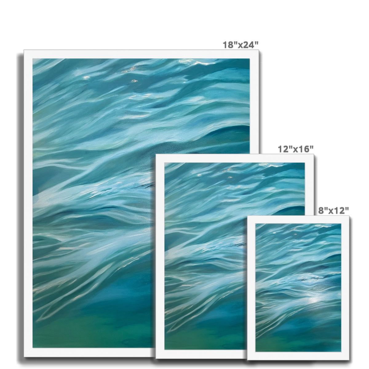 Ocean Bliss 1 Framed Print