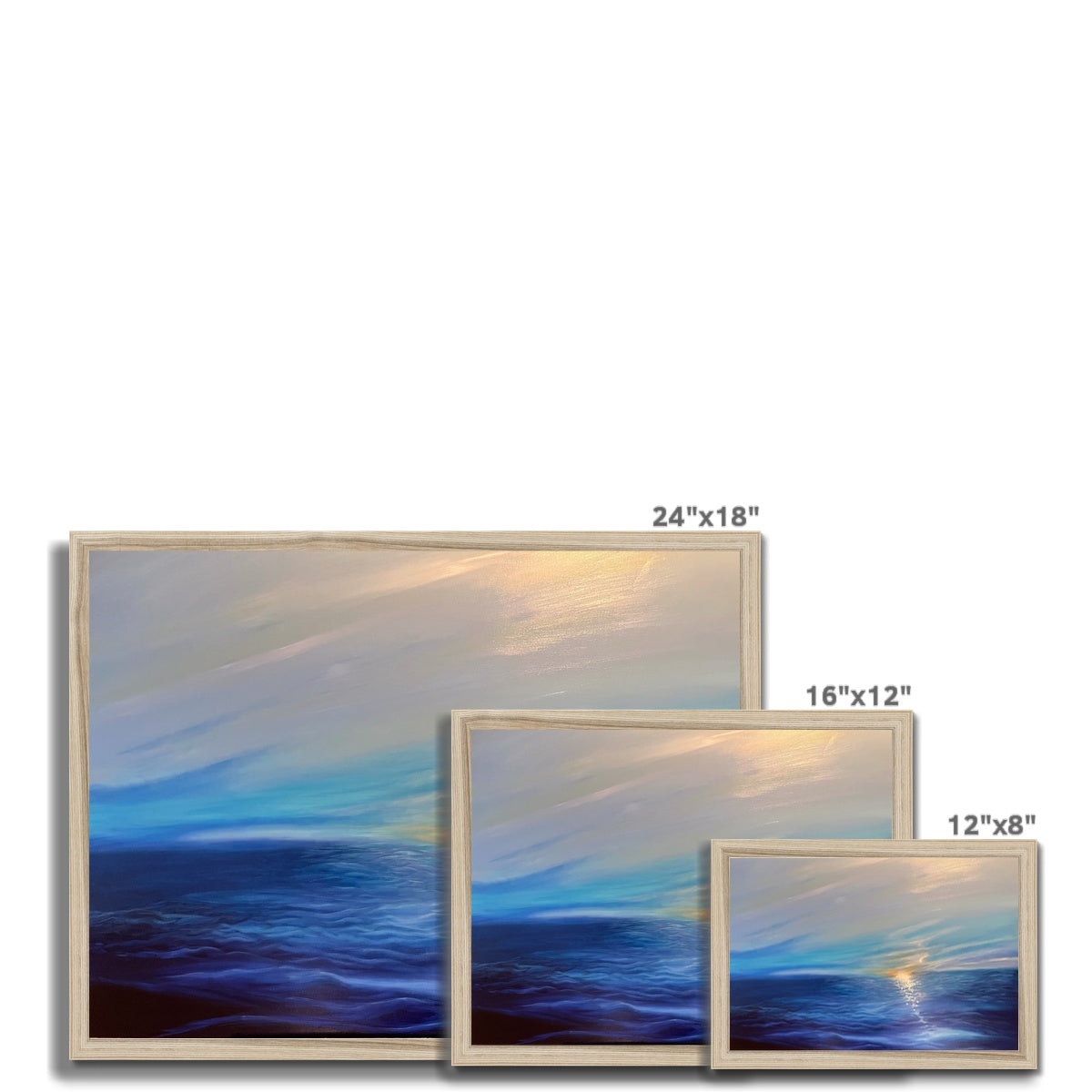 Ocean Bliss 2 Framed Print