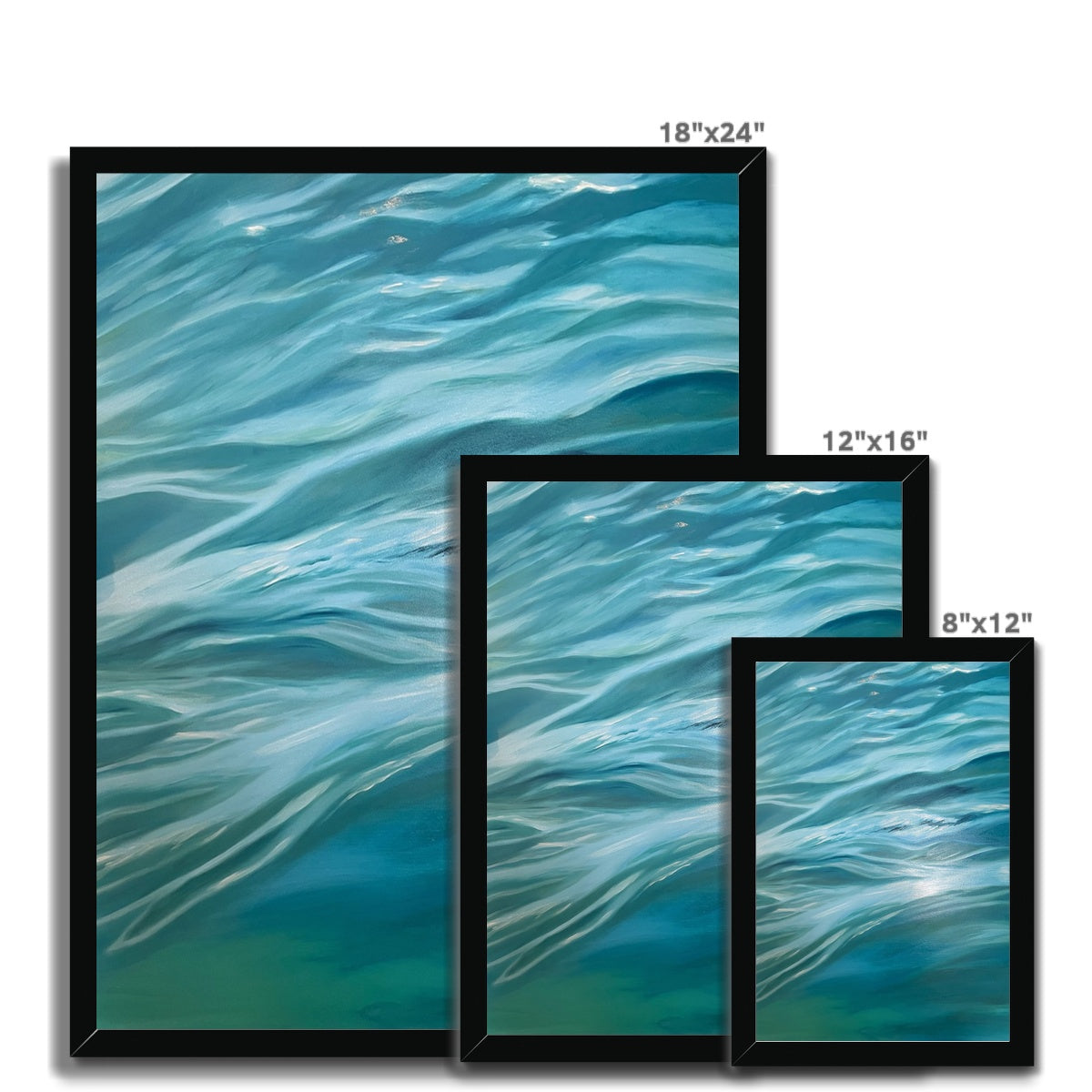 Ocean Bliss 1 Framed Print