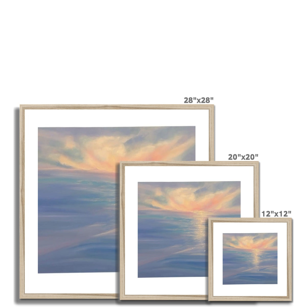 Ocean Bliss 4 Framed & Mounted Print