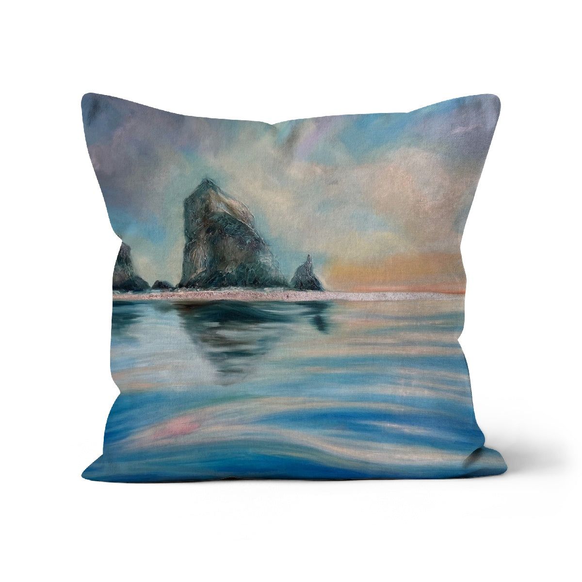 Reflections at Haystack Rock Cushion
