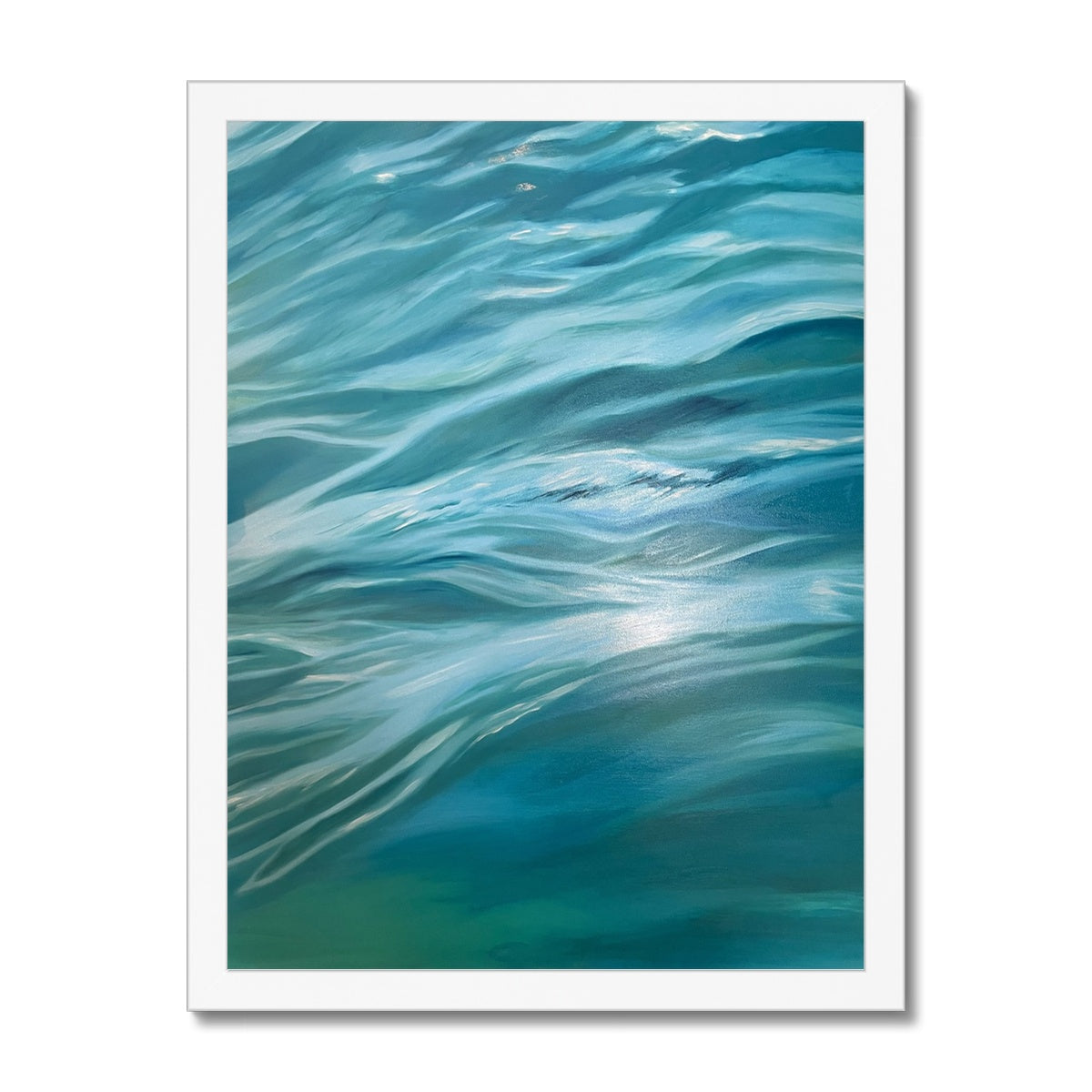 Ocean Bliss 1 Framed Print