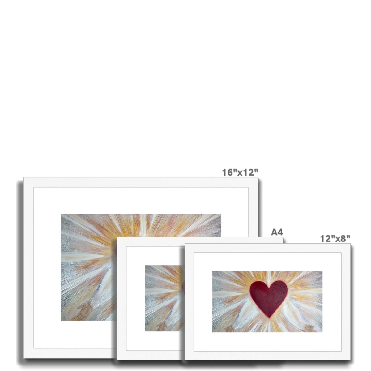 'Divine Love' Framed & Mounted Print