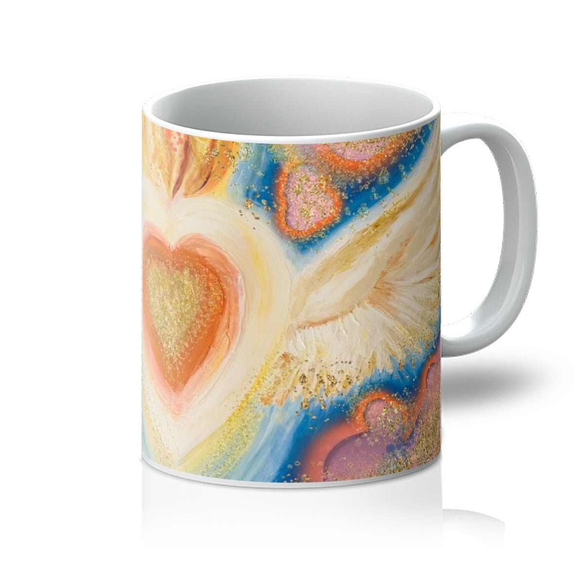 'Burning Heavenly Heart of Love' Mug