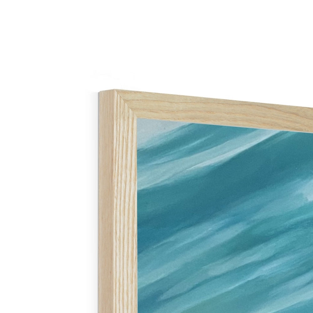 Ocean Bliss 1 Framed Print