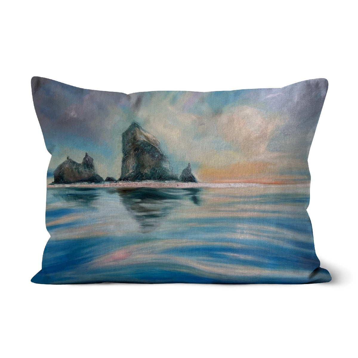 Reflections at Haystack Rock Cushion