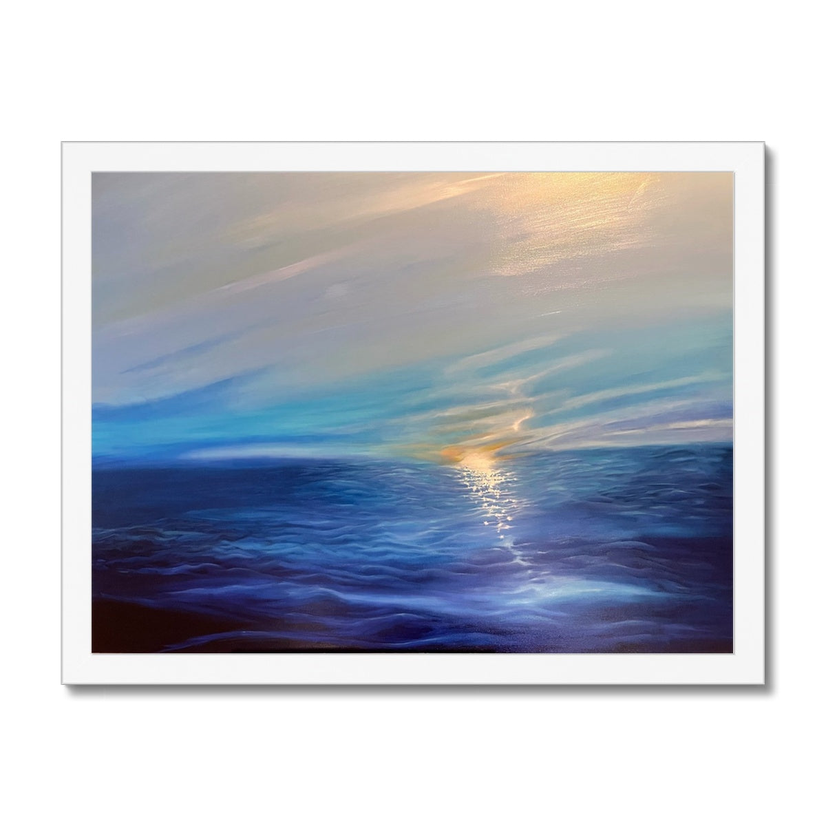 Ocean Bliss 2 Framed Print