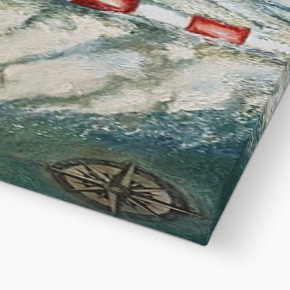 Live Like a Lighthouse Canvas