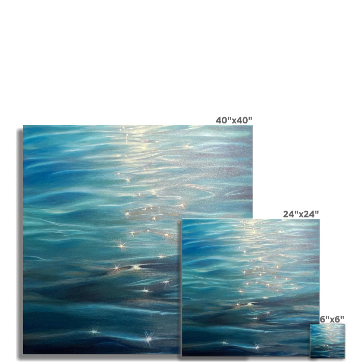 Ocean Bliss 6 Fine Art Print