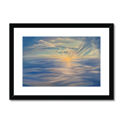 Ocean Bliss 5 Framed & Mounted Print