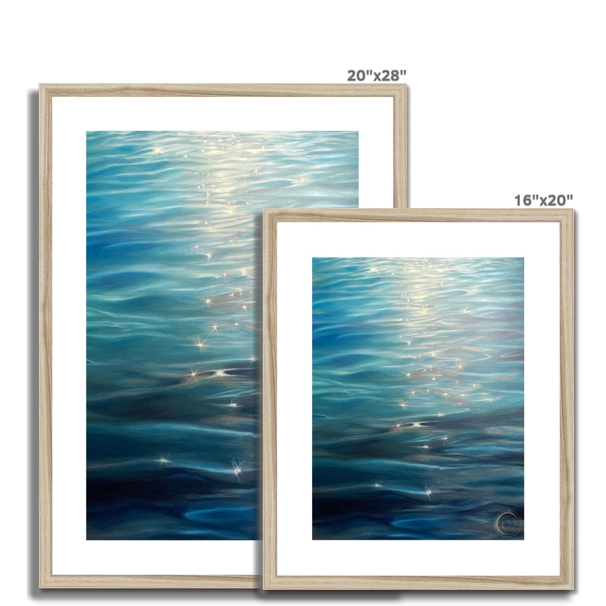 Ocean Bliss 6 Framed & Mounted Print