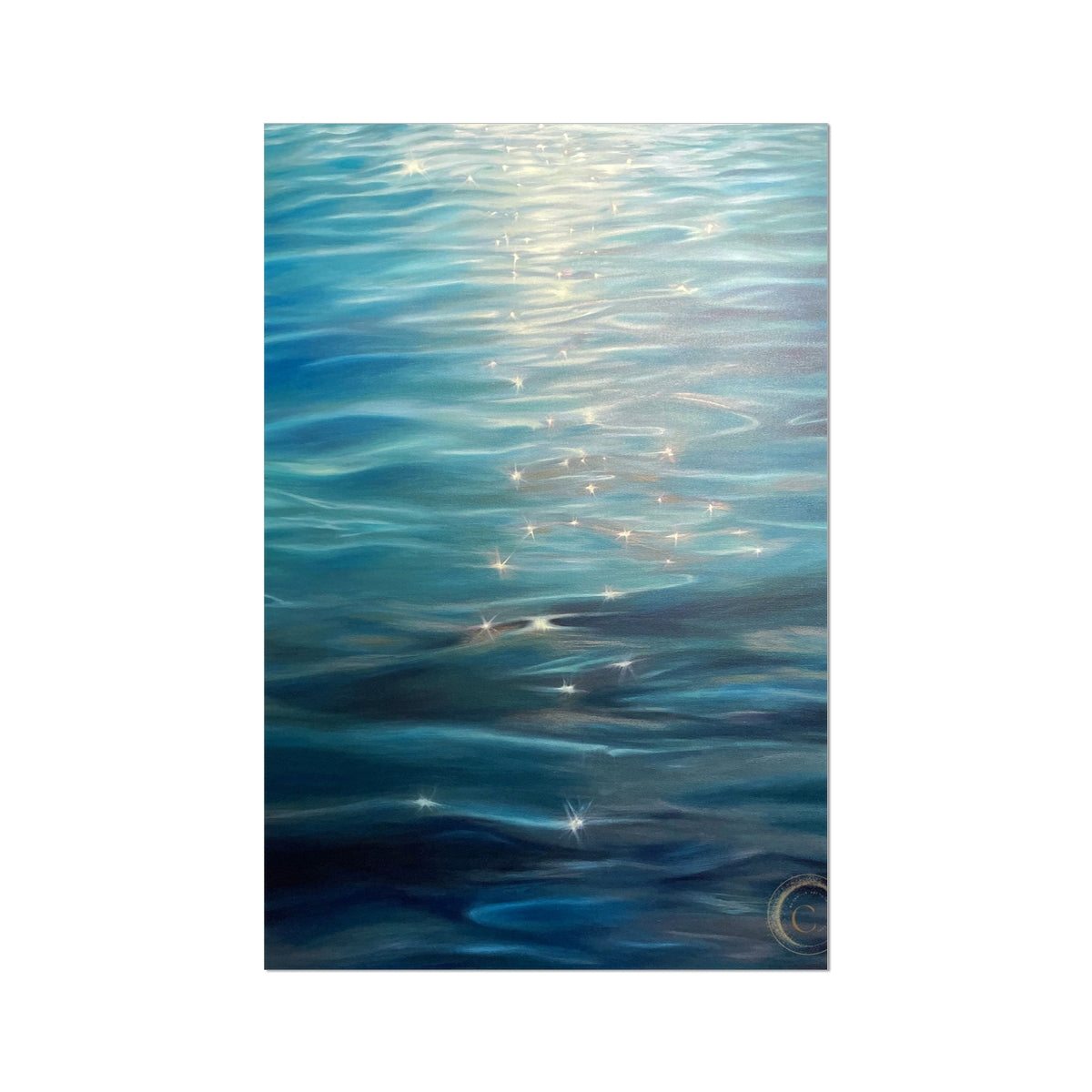 Ocean Bliss 6 Fine Art Print