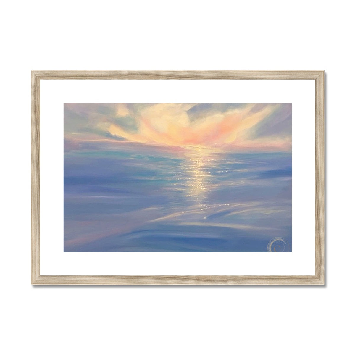 Ocean Bliss 4 Framed & Mounted Print