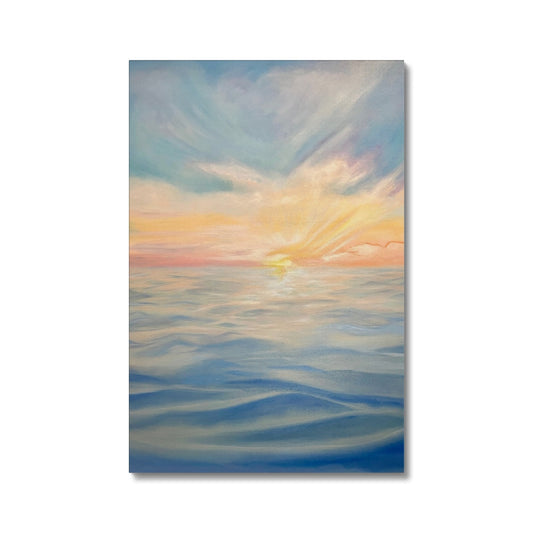 Ocean Bliss 3 Stretched Canvas Print