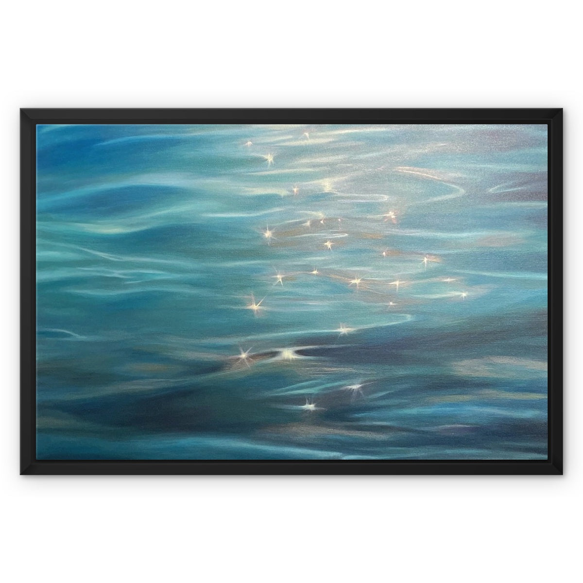 Ocean Bliss 6 Framed Canvas