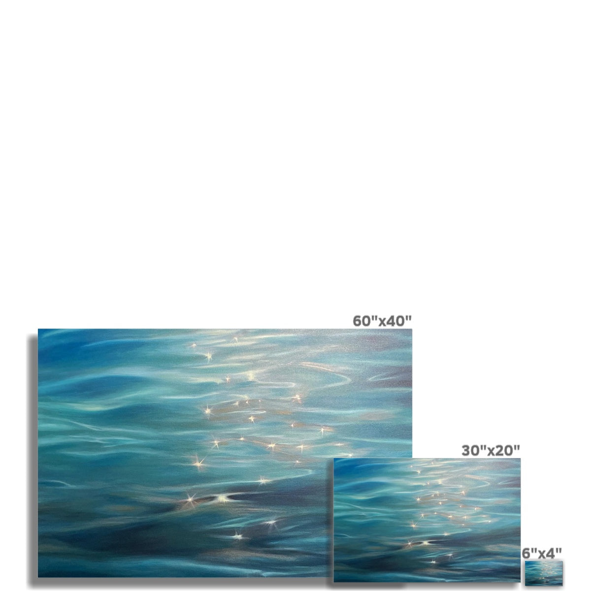 Ocean Bliss 6 Fine Art Print