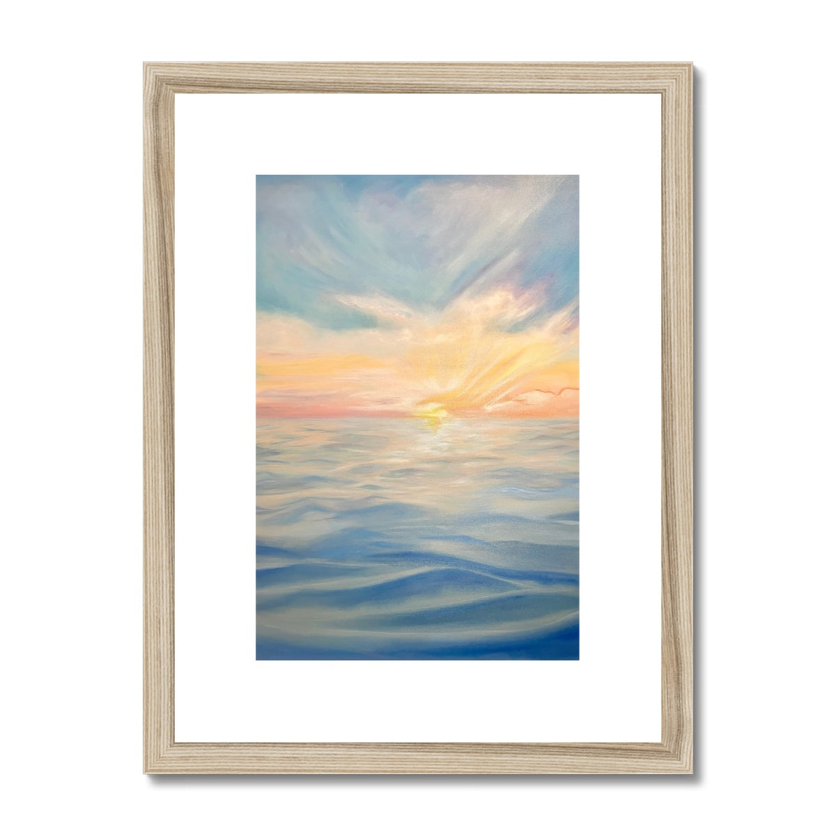 Ocean Bliss 3 Framed & Mounted Print