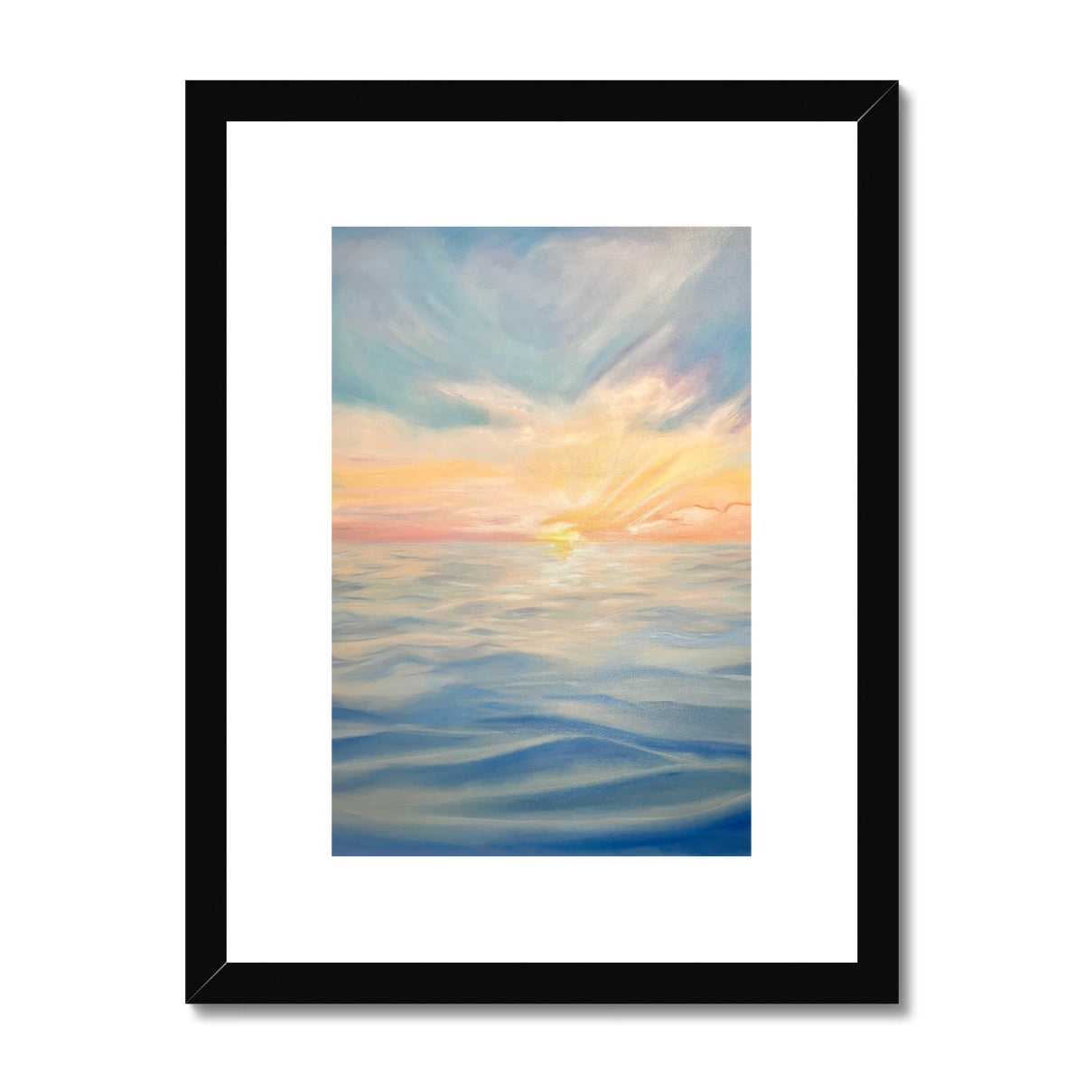 Ocean Bliss 3 Framed & Mounted Print