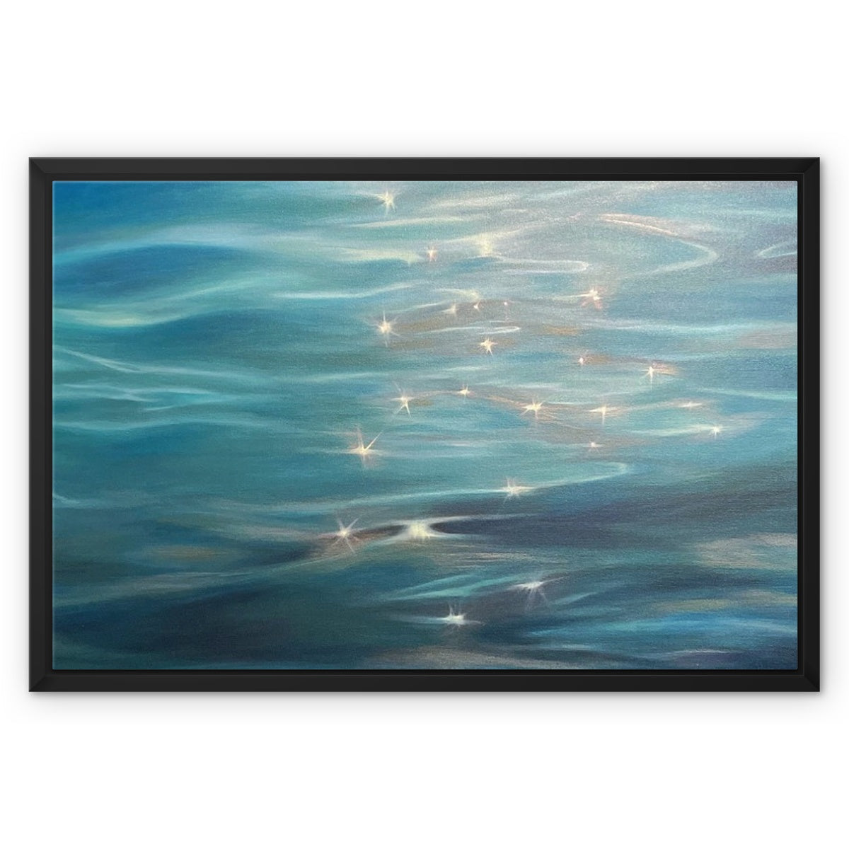 Ocean Bliss 6 Framed Canvas