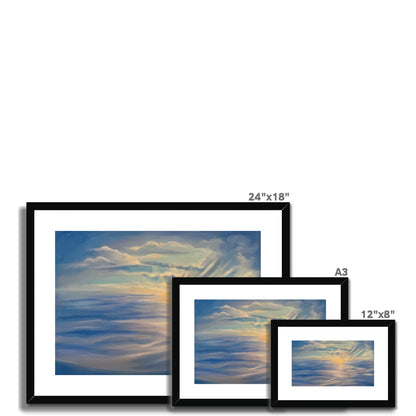 Ocean Bliss 5 Framed & Mounted Print