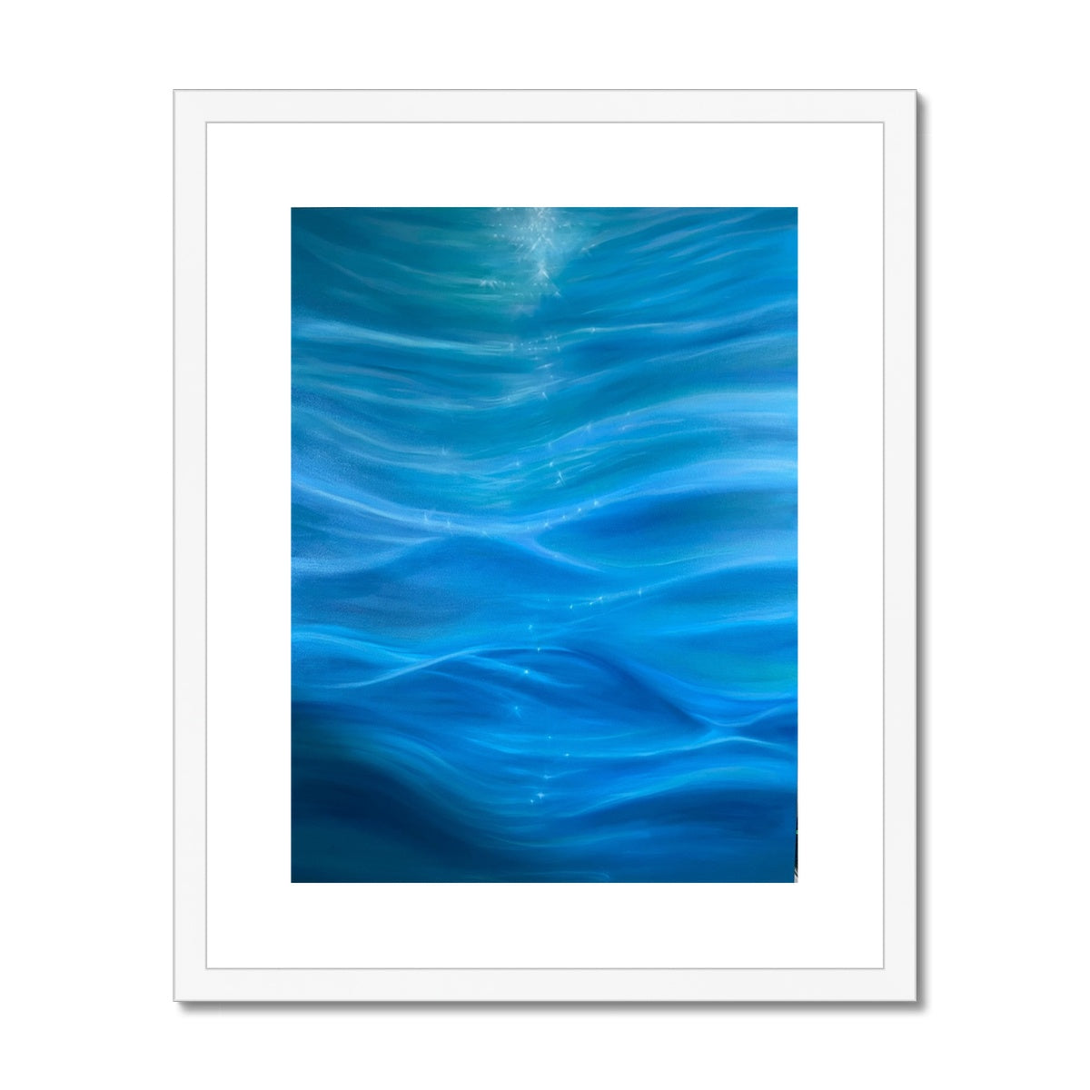 Ocean Bliss 8 Framed & Mounted Print