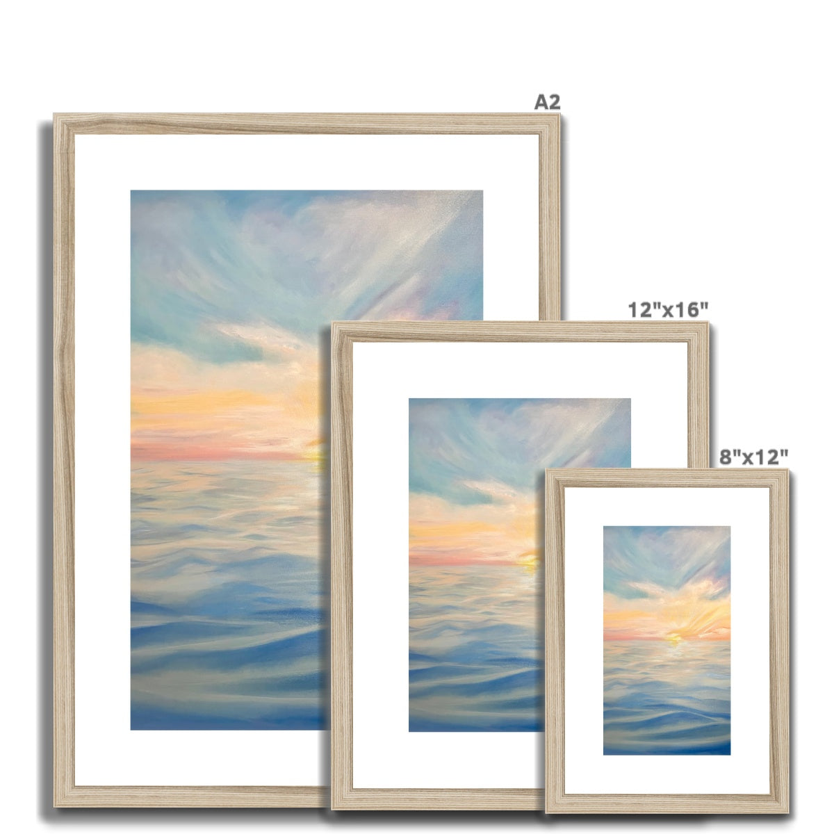 Ocean Bliss 3 Framed & Mounted Print