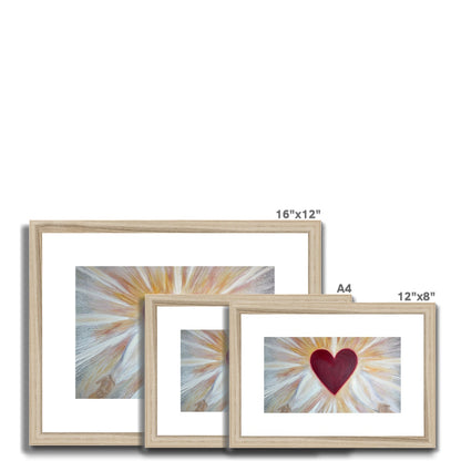 'Divine Love' Framed & Mounted Print